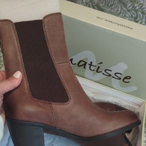Matisse Brown Ankle Booties